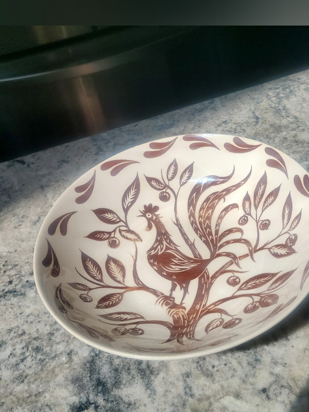 Vintage 1950s Large Bowl